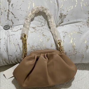 Chic Tan Women's Shoulder Bag